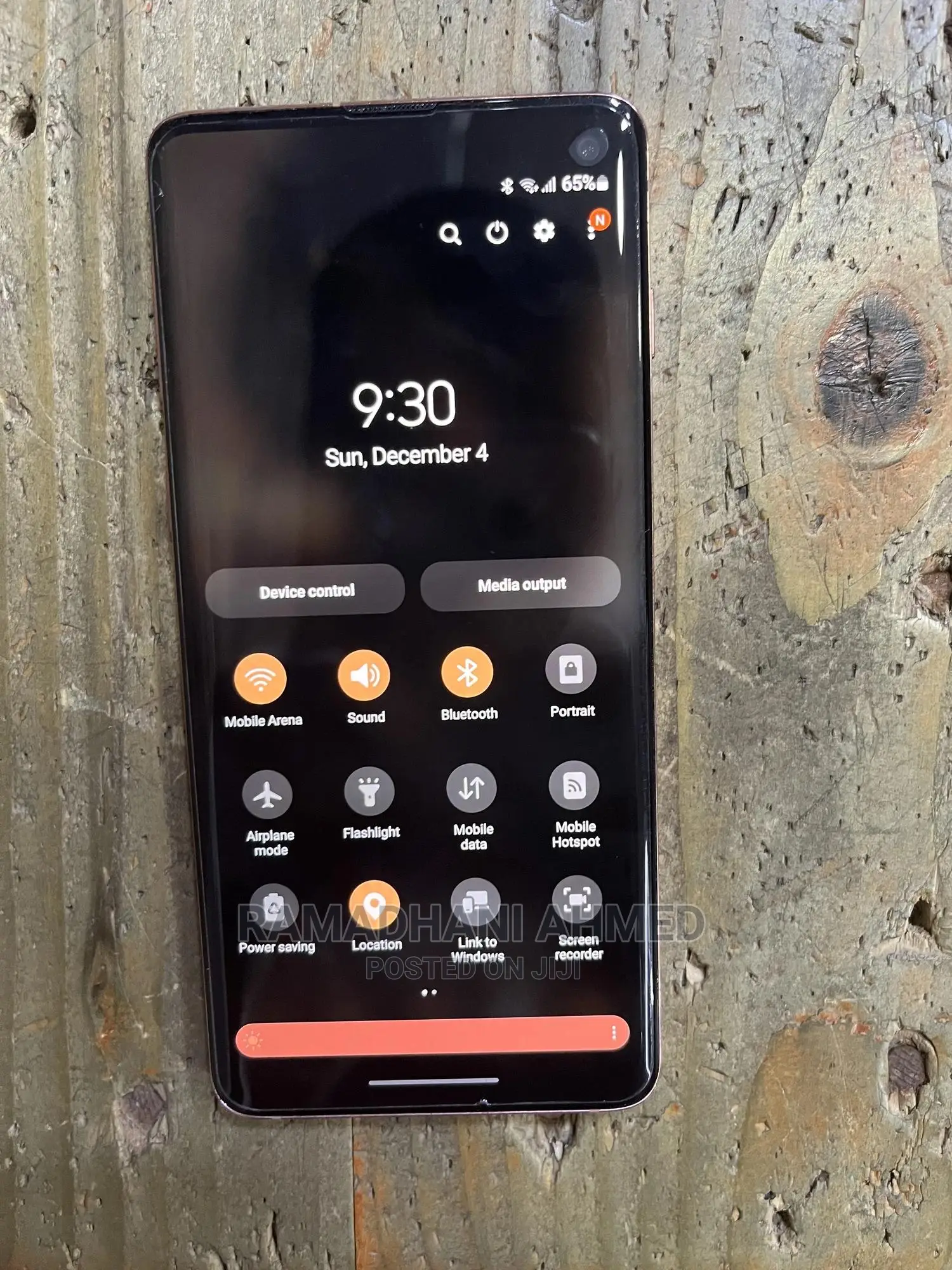 Samsung Galaxy S10 128 GB Orange