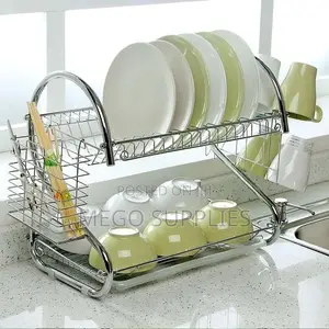 Photo - 2 Layer Dish Rack / Drainer