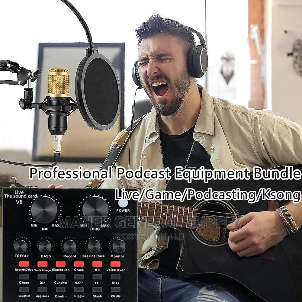 Studio Recording Broadcasting (Gold)