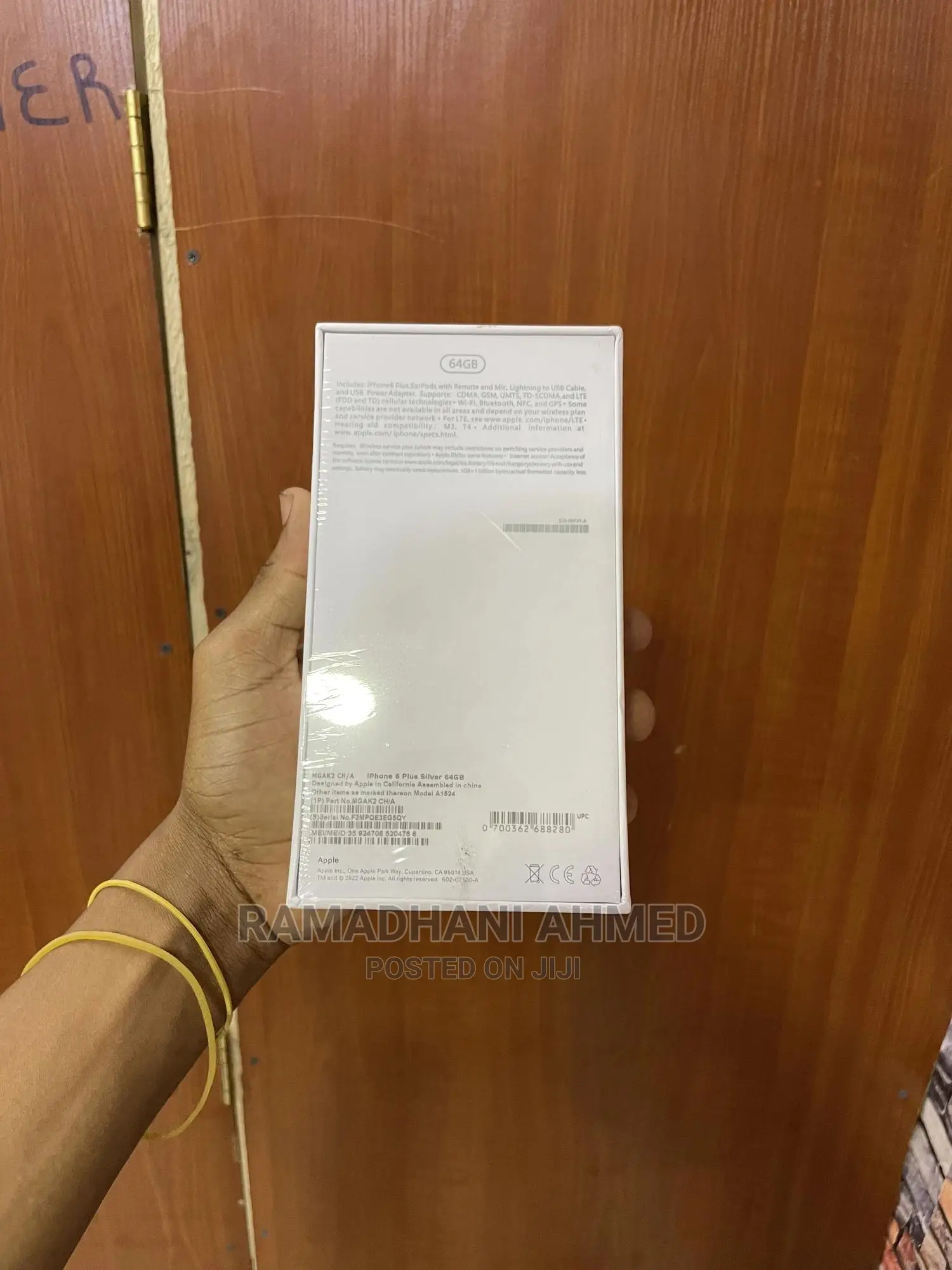 New Apple iPhone 6s Plus 128 GB Gold