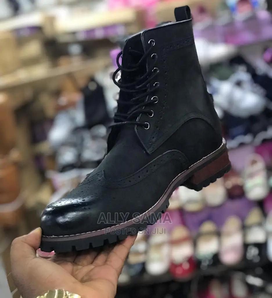 Timberland Black Pure Leather