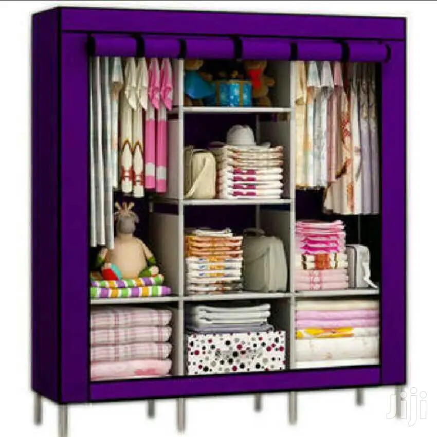 Purple Wadrobe 3 Doors