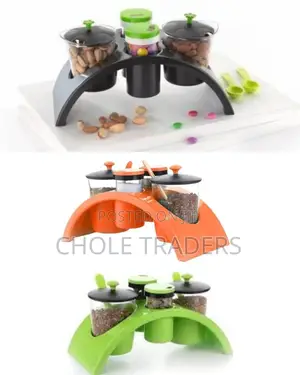 Spice Container Round Shape Set