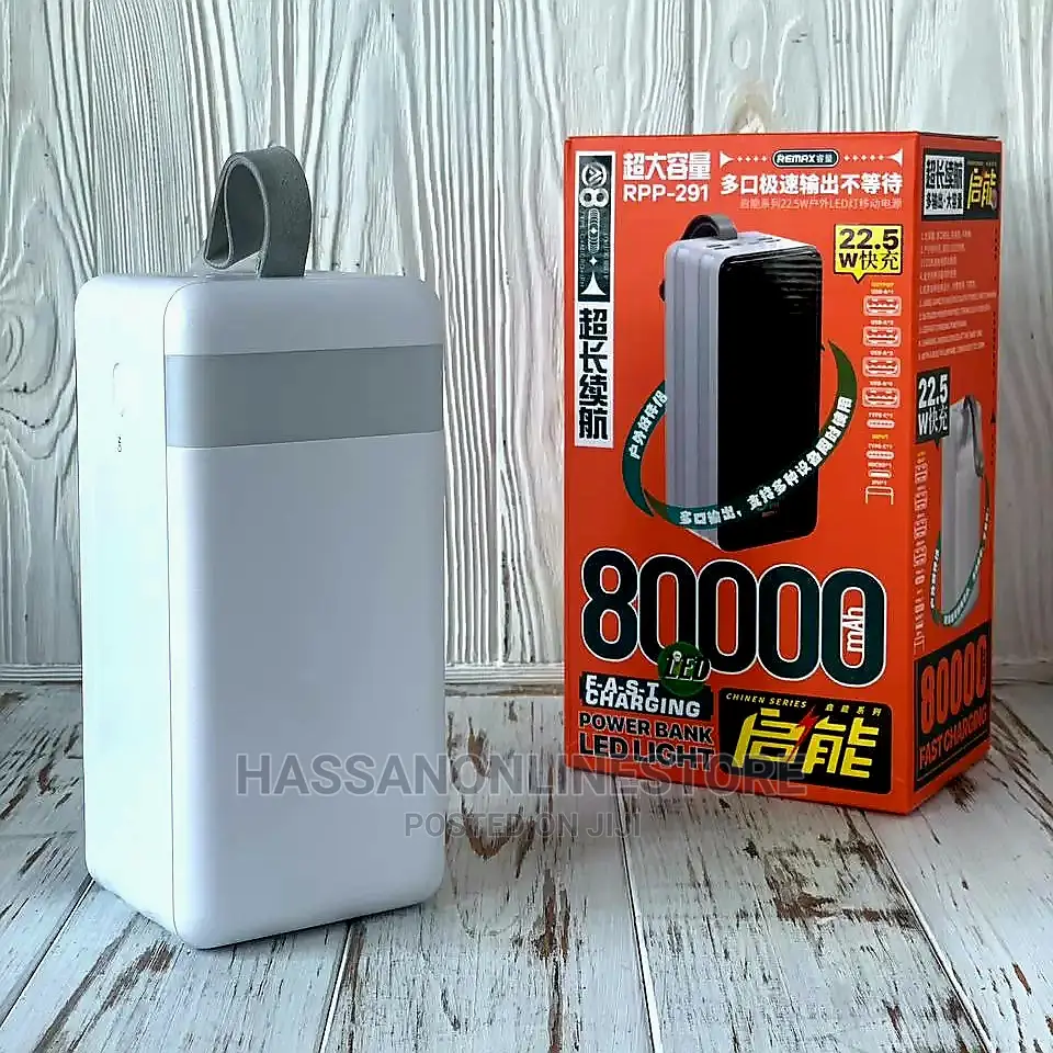Remax Powerbank RPP 291- 80000mah