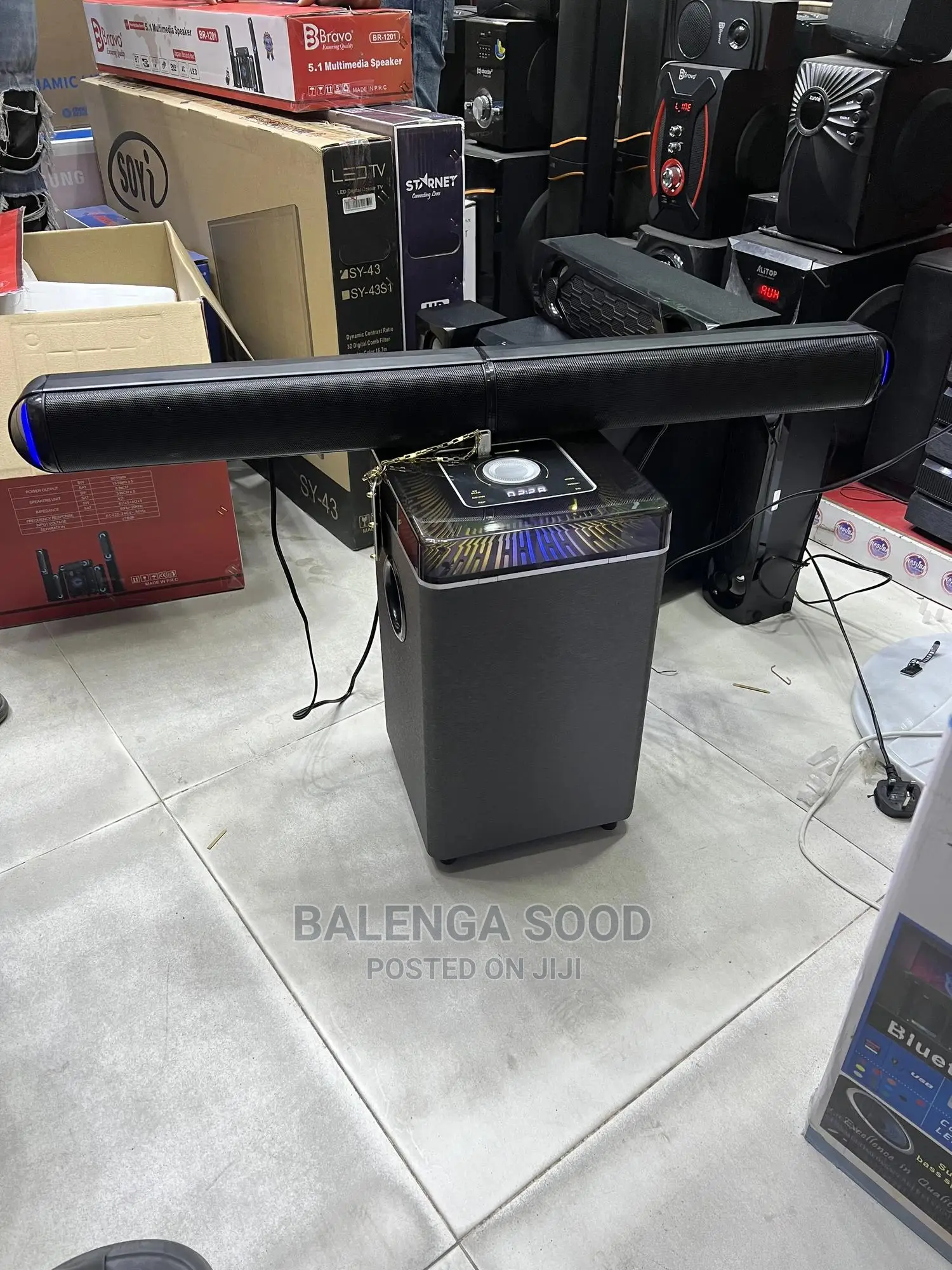 Bravo Sound Bar Watts 80