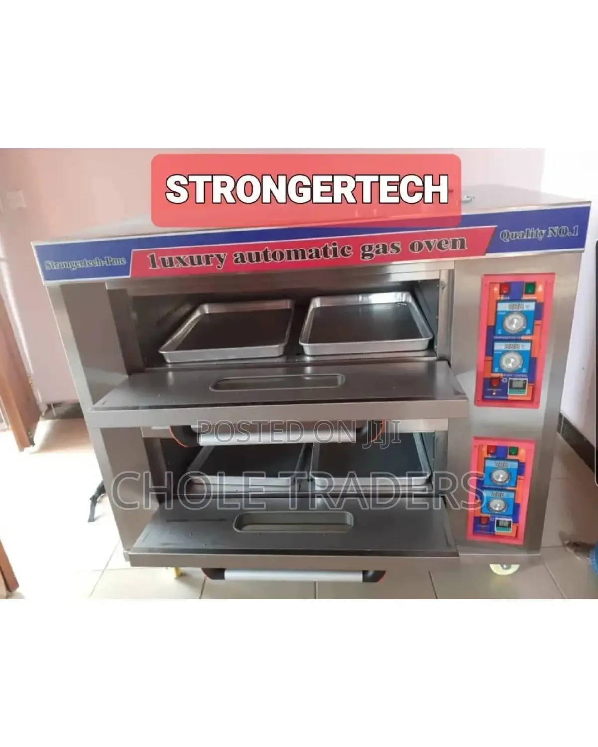 2 Deck 4 Trays Gas Oven