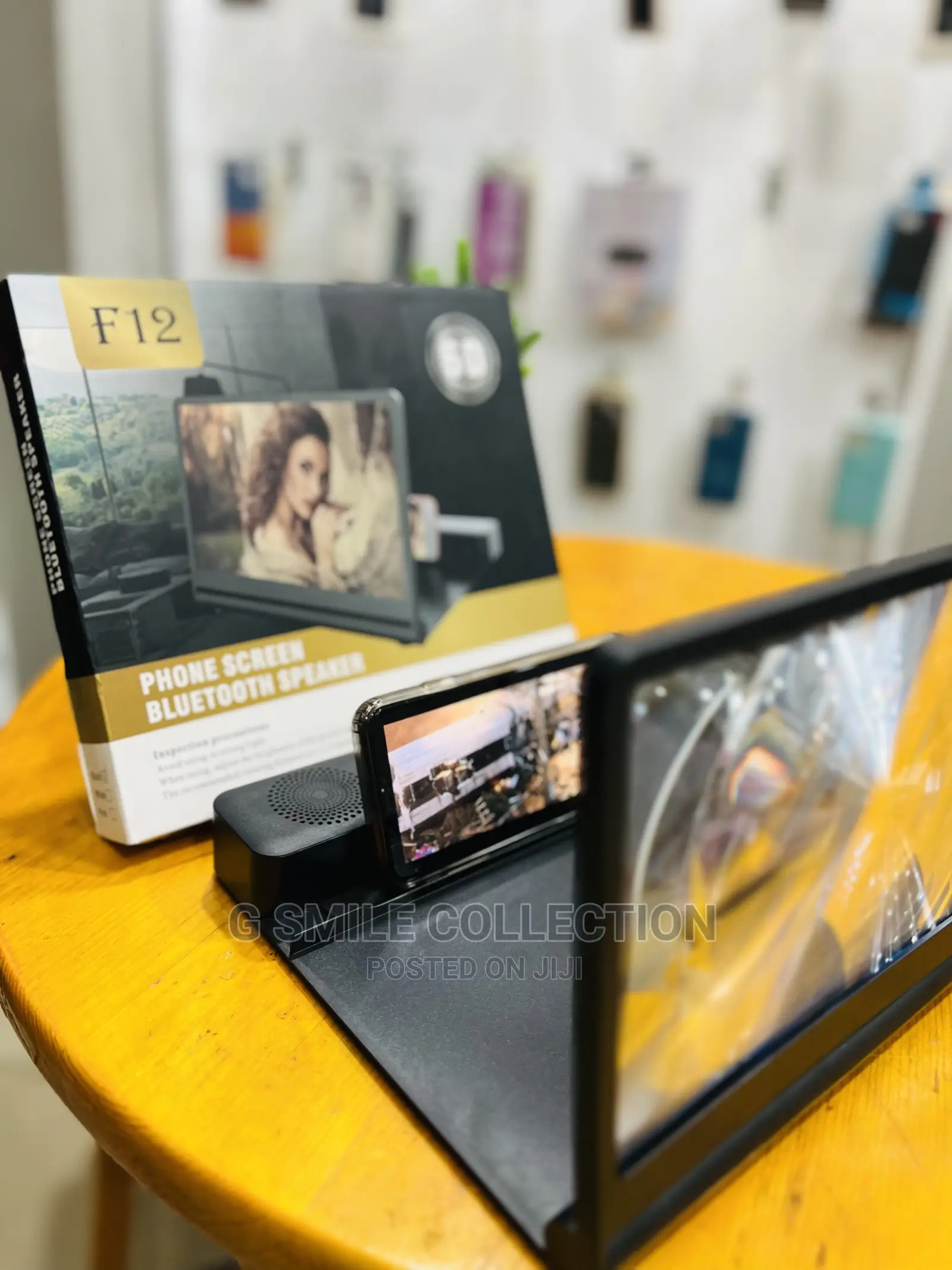 F12 Phone Screen Magnifier With Bluetooth Speaker