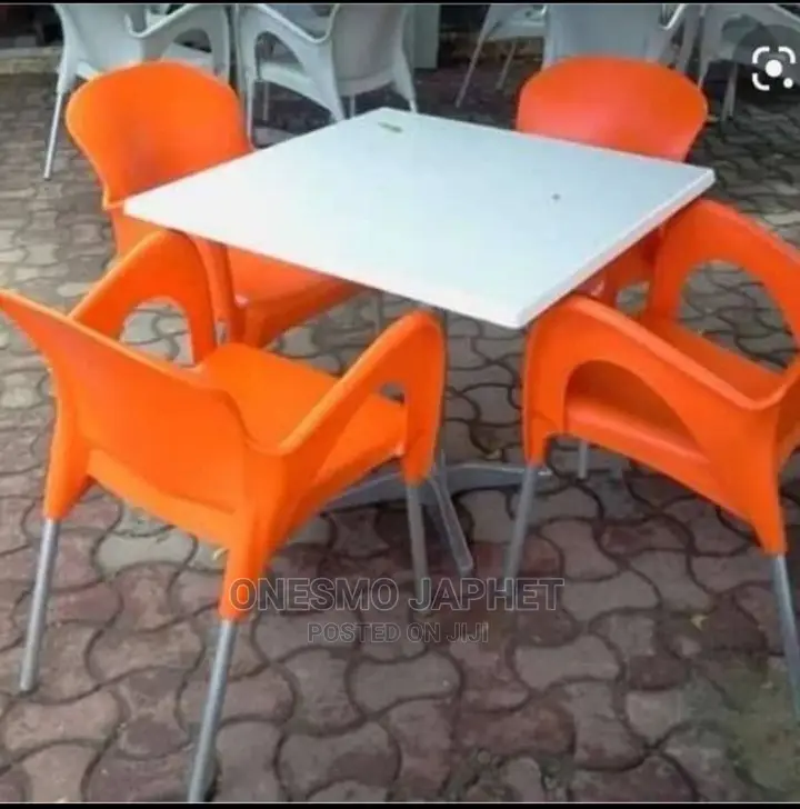 Chairs and Table.