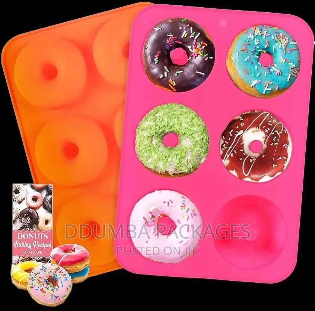 Silcone Donut Moulds 3pcs