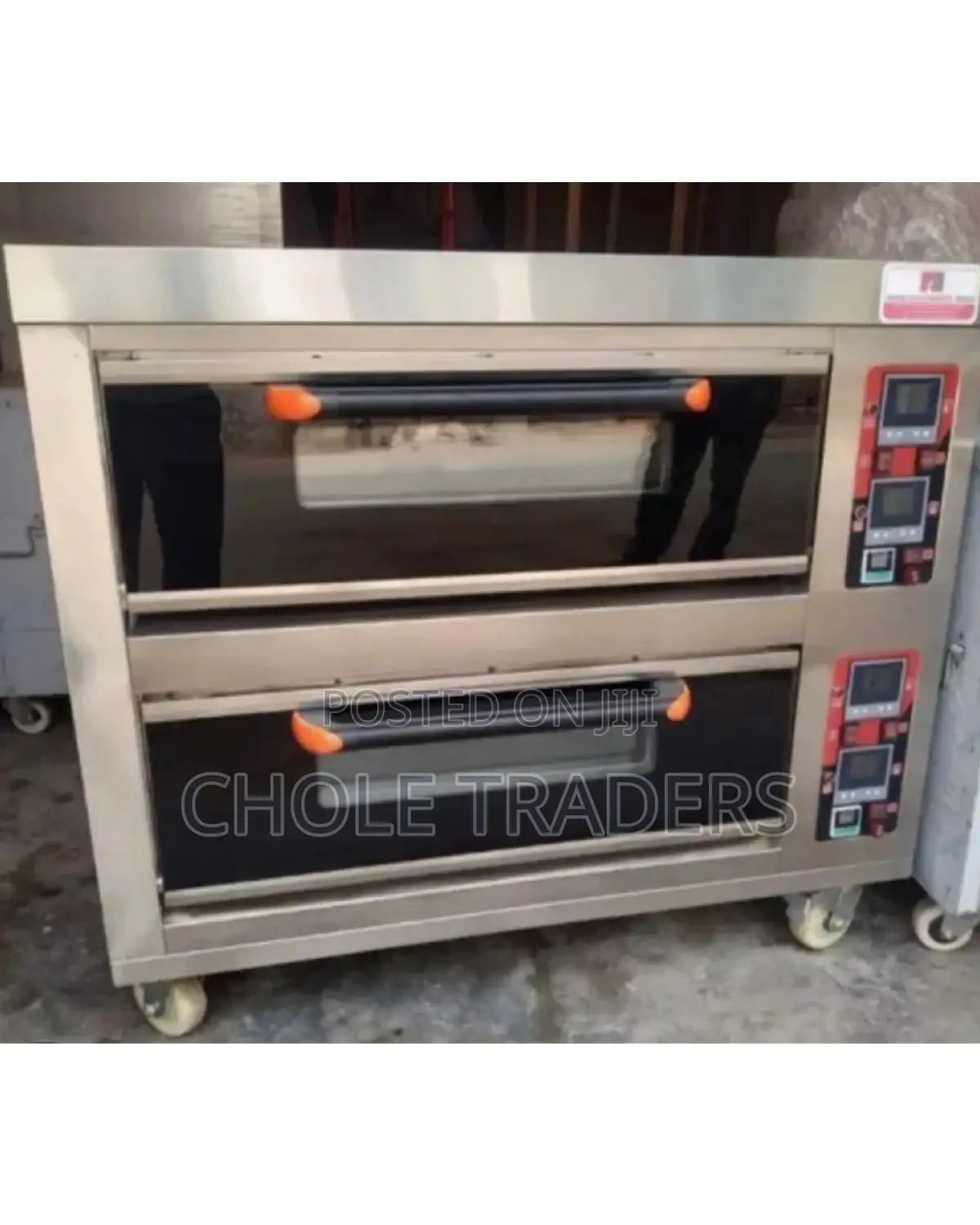 2 Deck 4 Trays Electric Oven