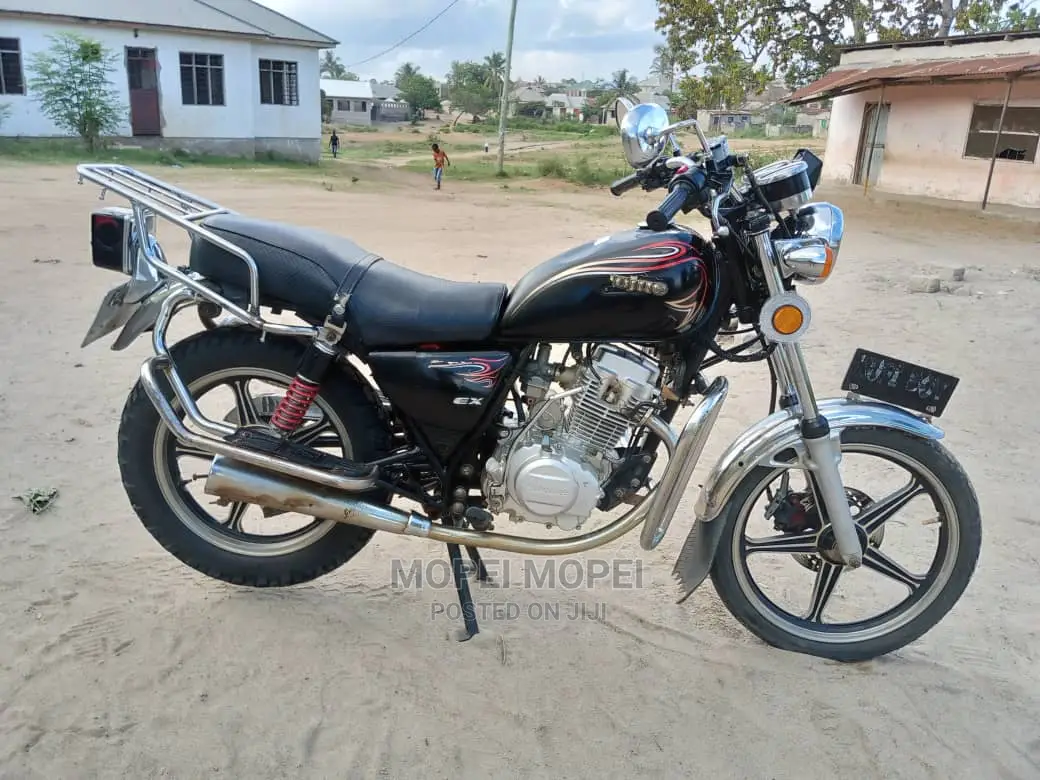 Haojue DK125 HJ125-30 2021 Black