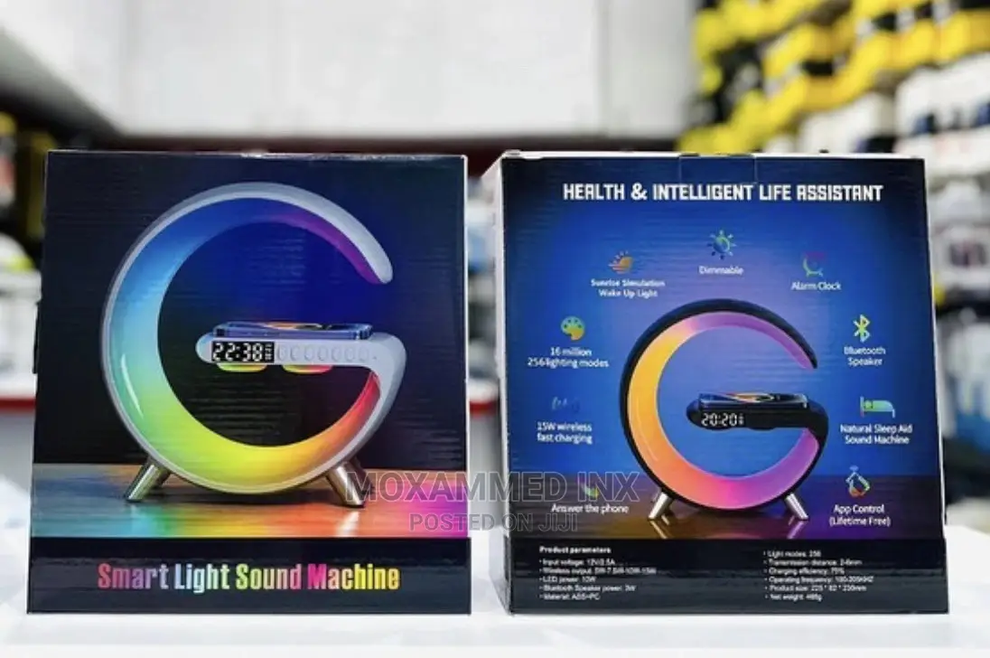 2022 Smart Light Sound Machine 7 In 1