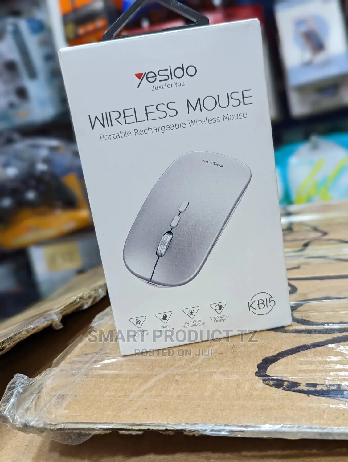 Portable Rechargeable Wireless Mouse