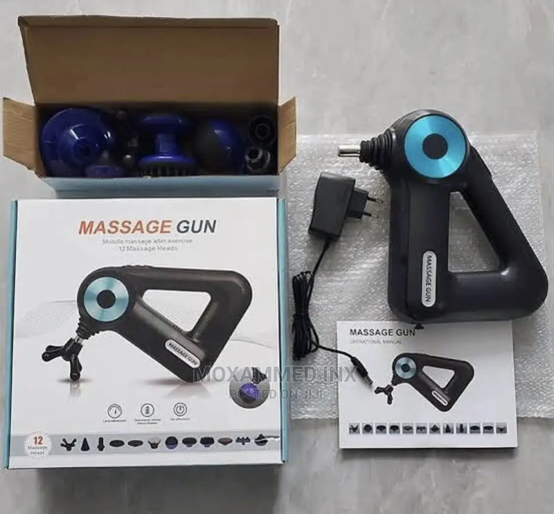 Massage Gun With 12 Heads