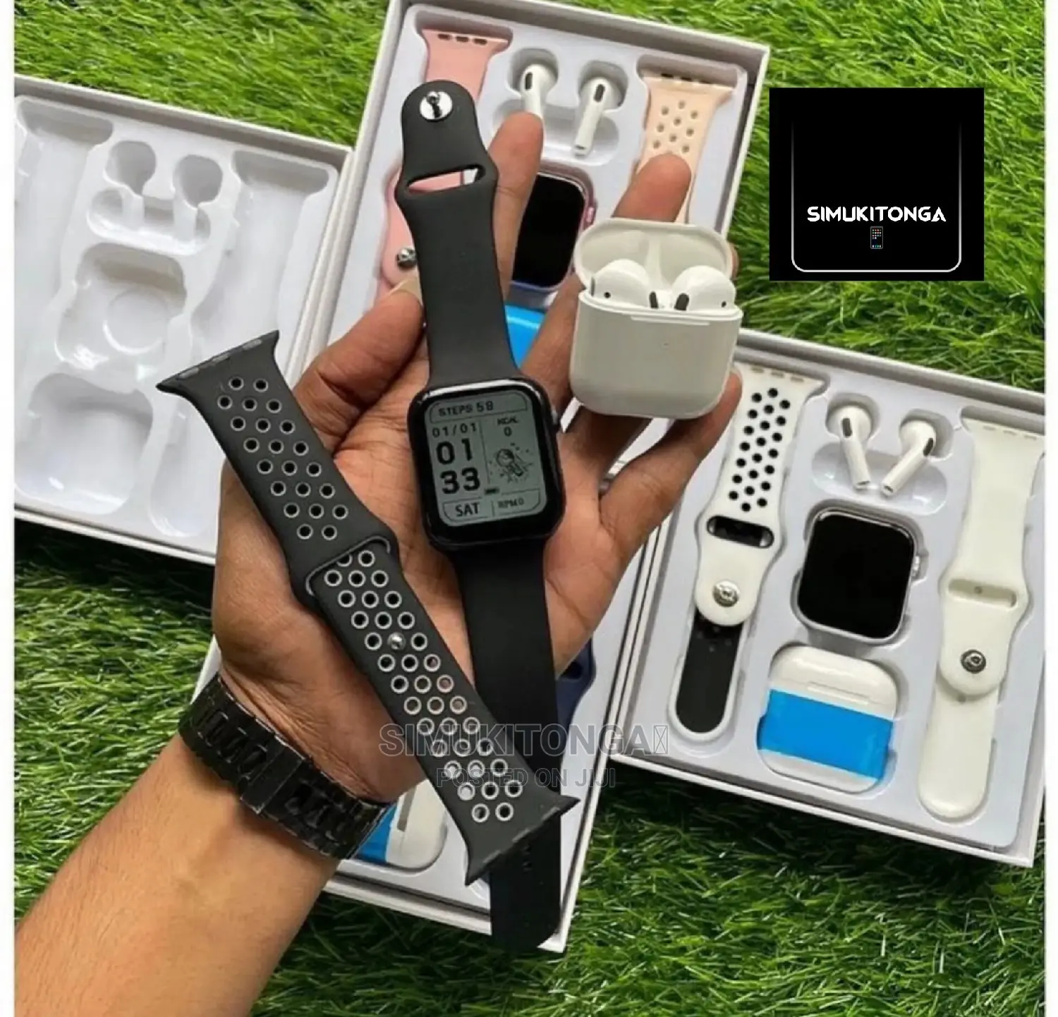 Watch T55 Pro Max
With Free Airpod and Extra Straps