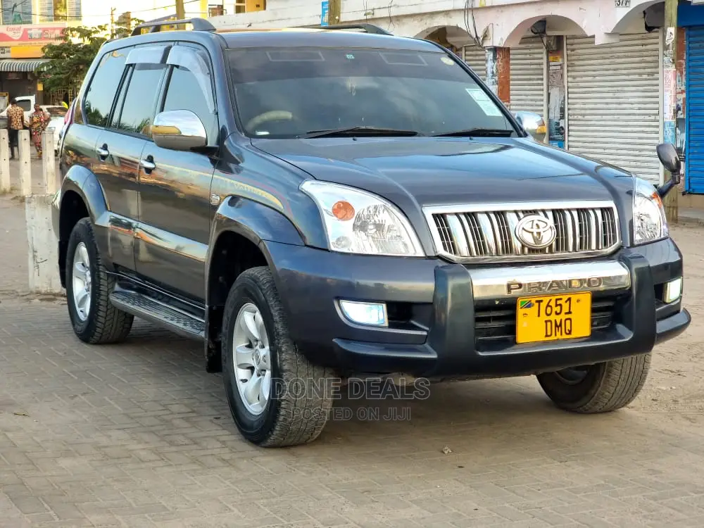 Toyota Land Cruiser Prado 2007 Gray