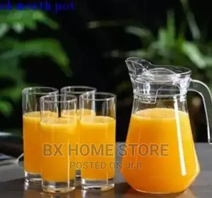 Colorless Glass Jug