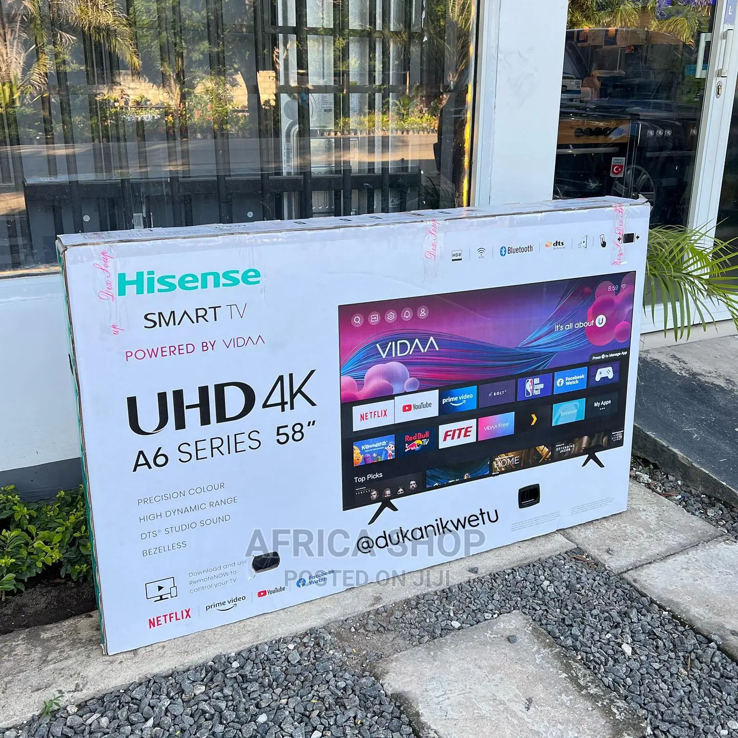 Hisense Smart UHD 58"Inch Latest 58A61G