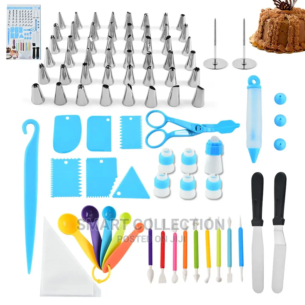 Cake Decorator 78 Pieces