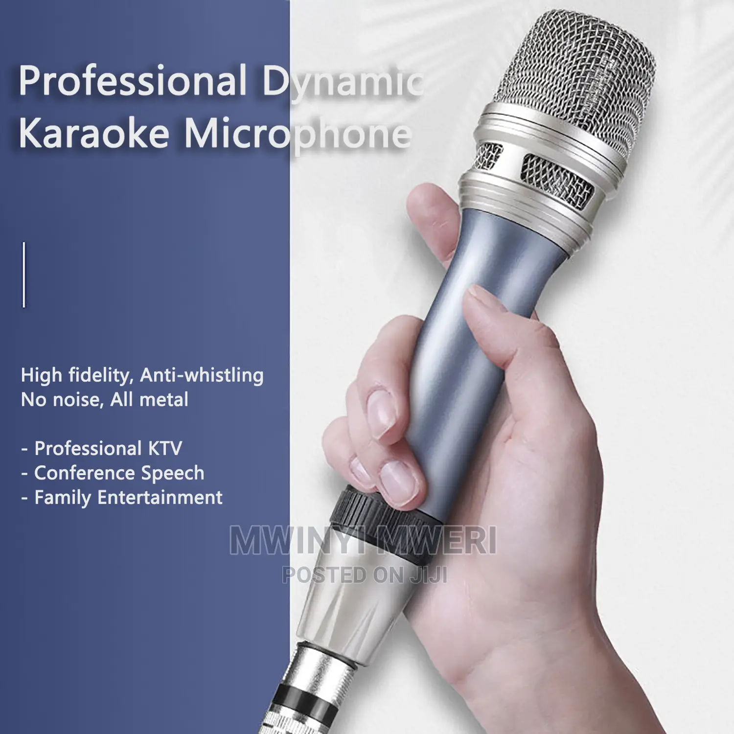GAM-SC13 Professional Dynamic Microphone Cardioid Polar