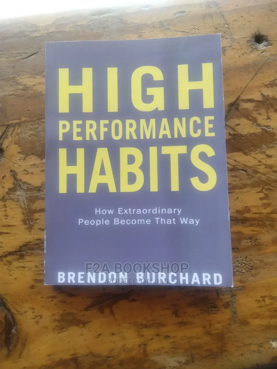 High Performance Habits