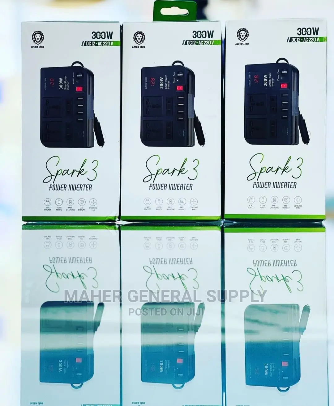 CAR Power Inverter Green