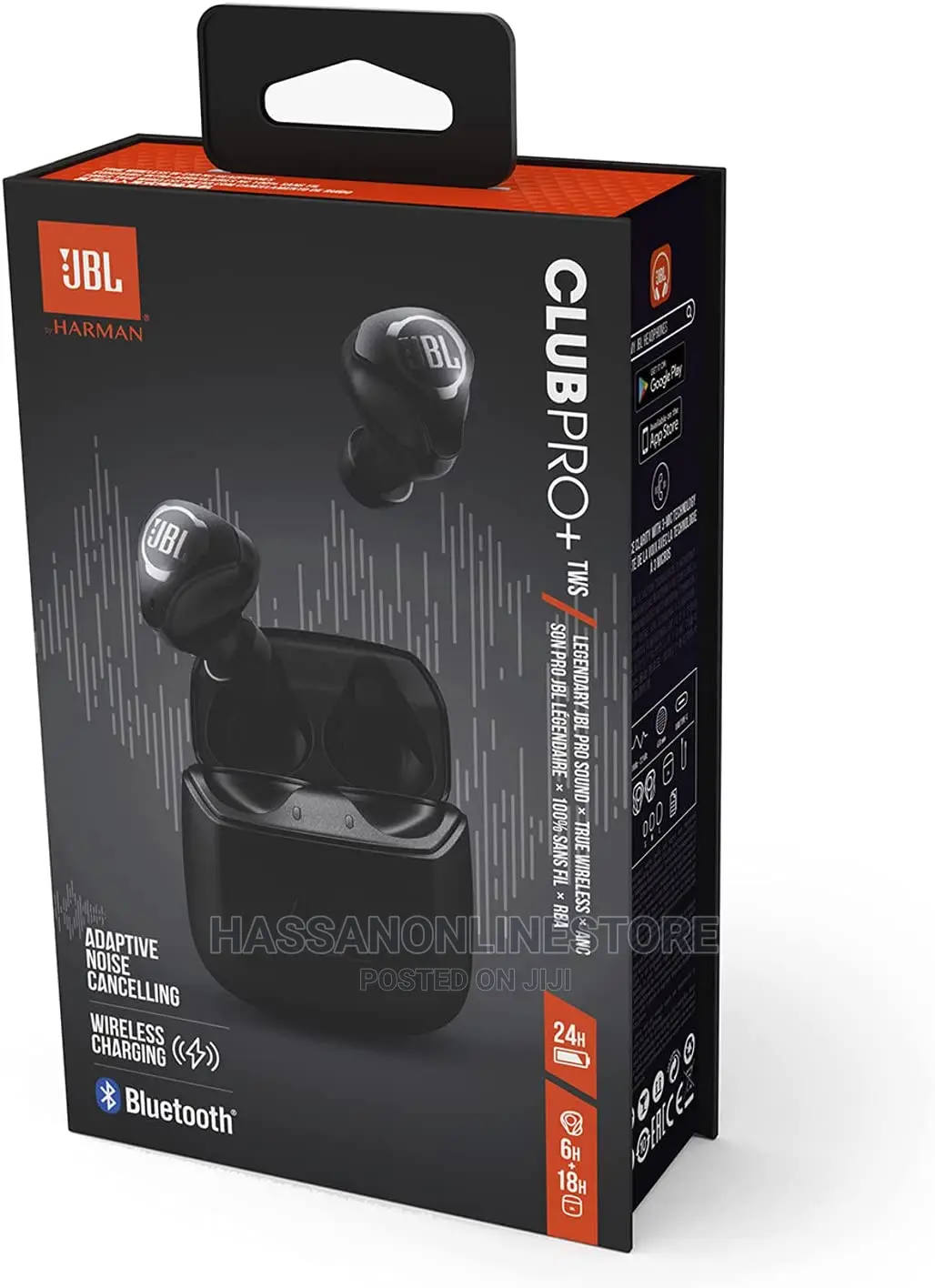 JBL Club Pro Plus - High-Performance - Black