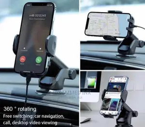 2 in 1 Wireless Charger + Phone Holder