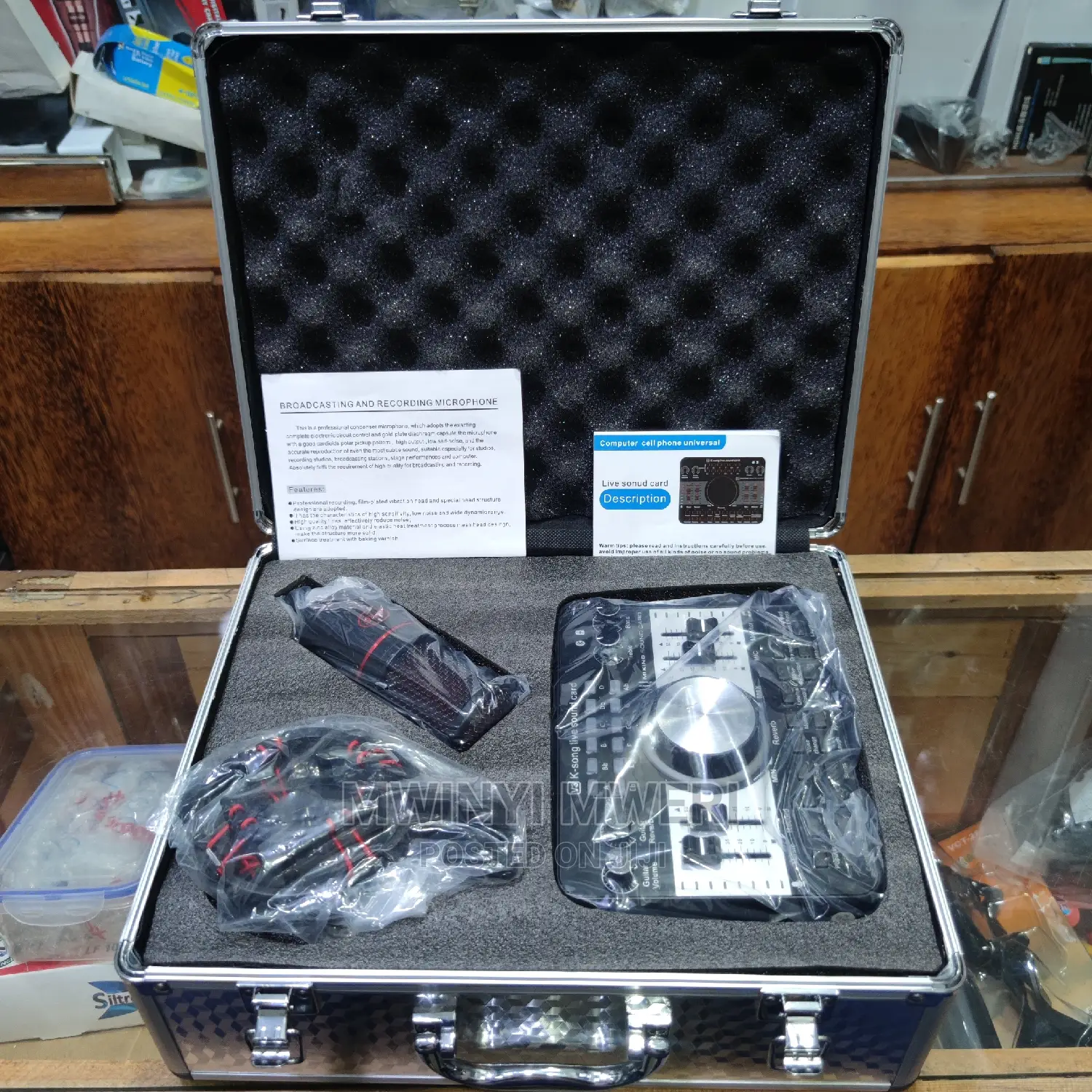 XNG G8 High Quality Professional Studio Record Condenser Mic