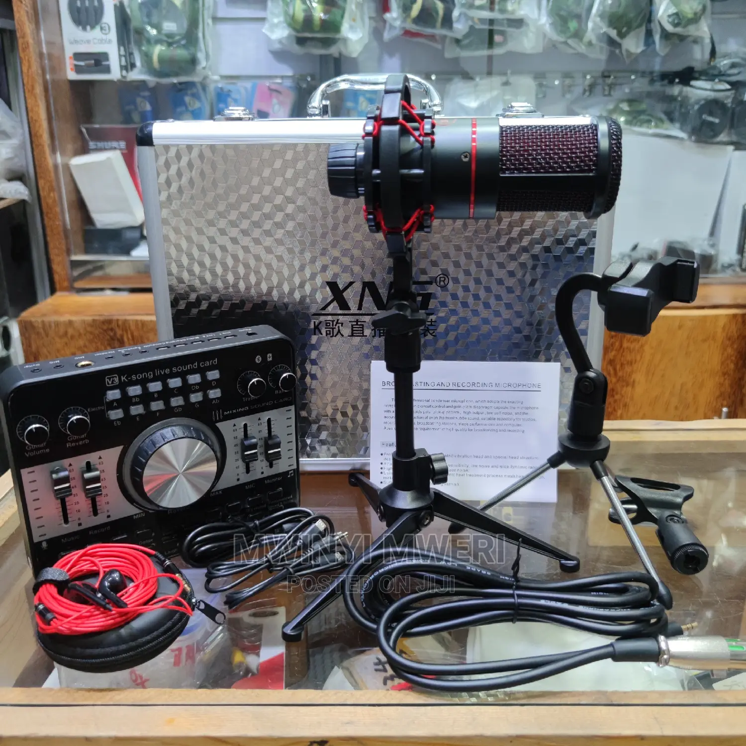 XNG G8 High Quality Professional Studio Record Condenser Mic