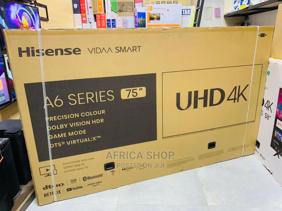 Hisense Smart Uhd Tv 75inch Latest Model 75a6h