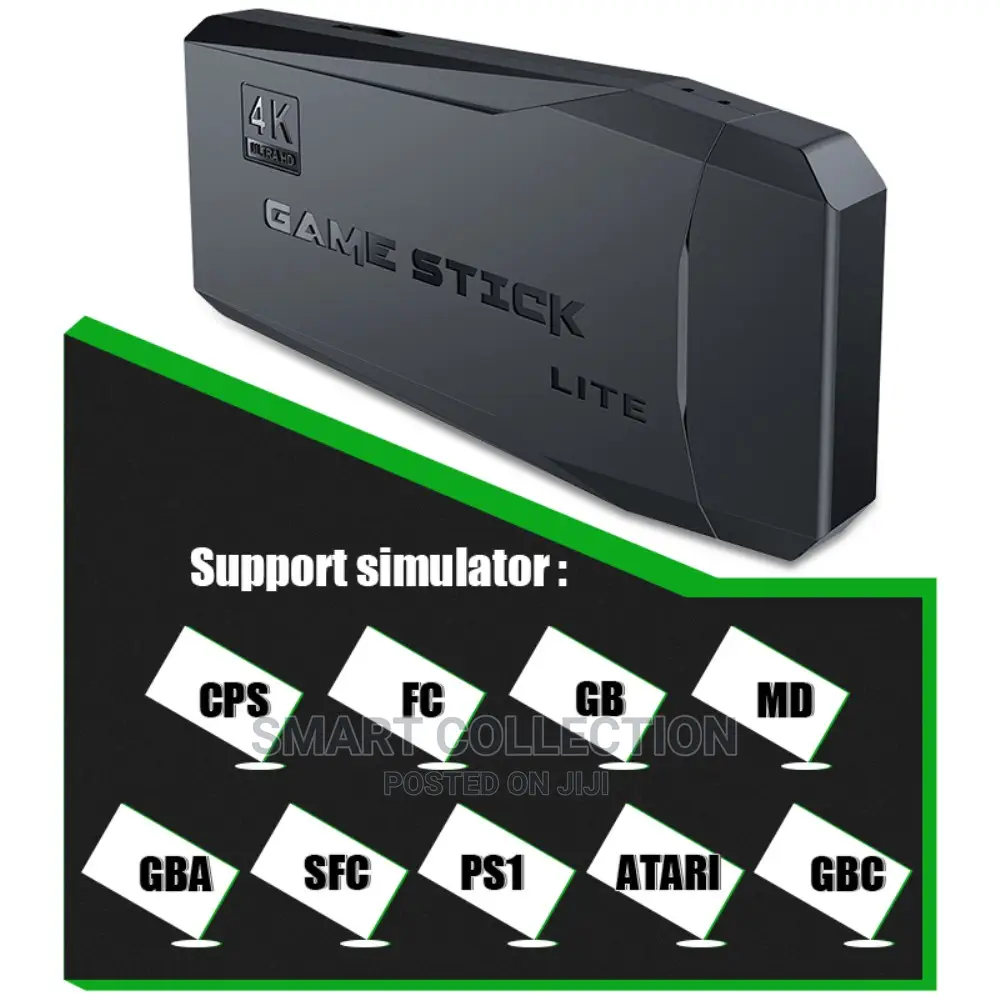 2.4G Wireless Controller HDMI Game Stick 64GB Game Console