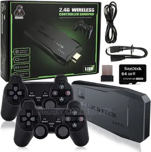 2.4G Wireless Controller HDMI Game Stick 64GB Game Console
