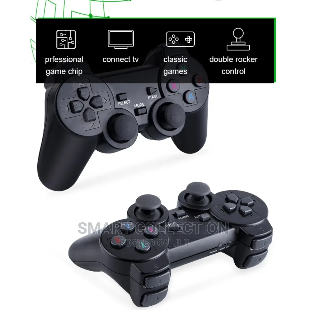 2.4G Wireless Controller HDMI Game Stick 64GB Game Console
