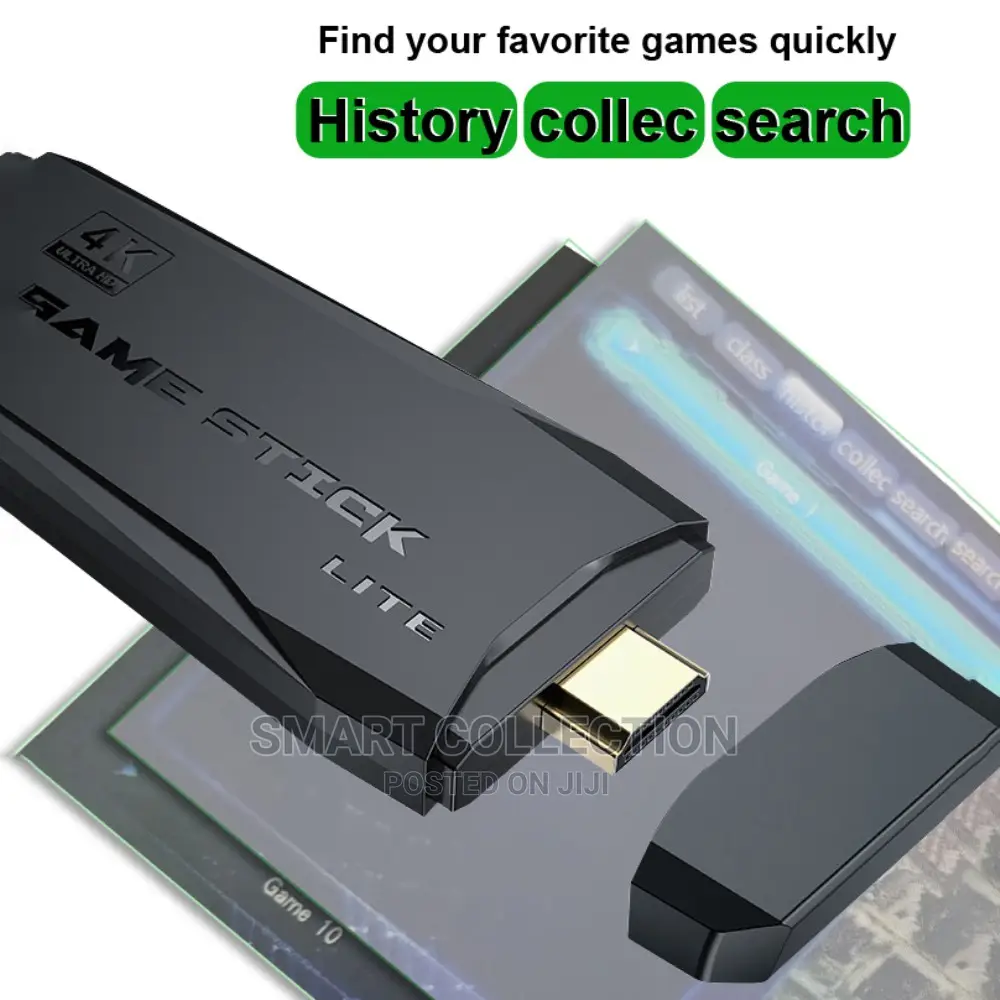 2.4G Wireless Controller HDMI Game Stick 64GB Game Console