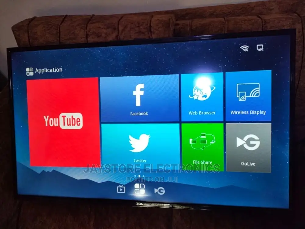 Itel Smart and Frameless Tv 43 Inches