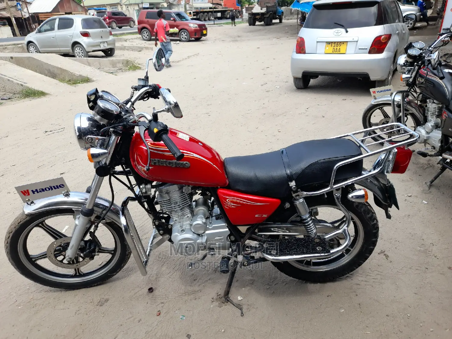 Haojue DK125 HJ125-30 2020 Red