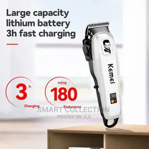 Kemei KM-PG809A Rechargeable Electric Hair Clipper Trimmer