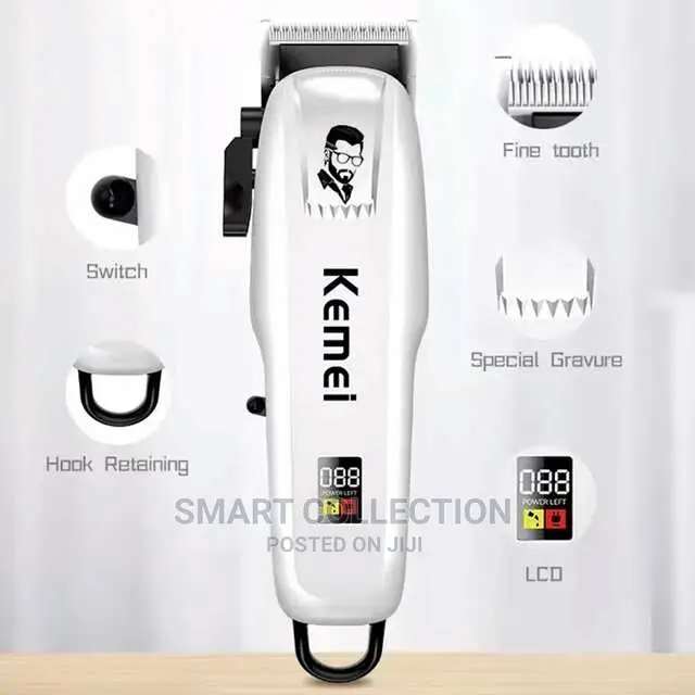 Kemei KM-PG809A Rechargeable Electric Hair Clipper Trimmer