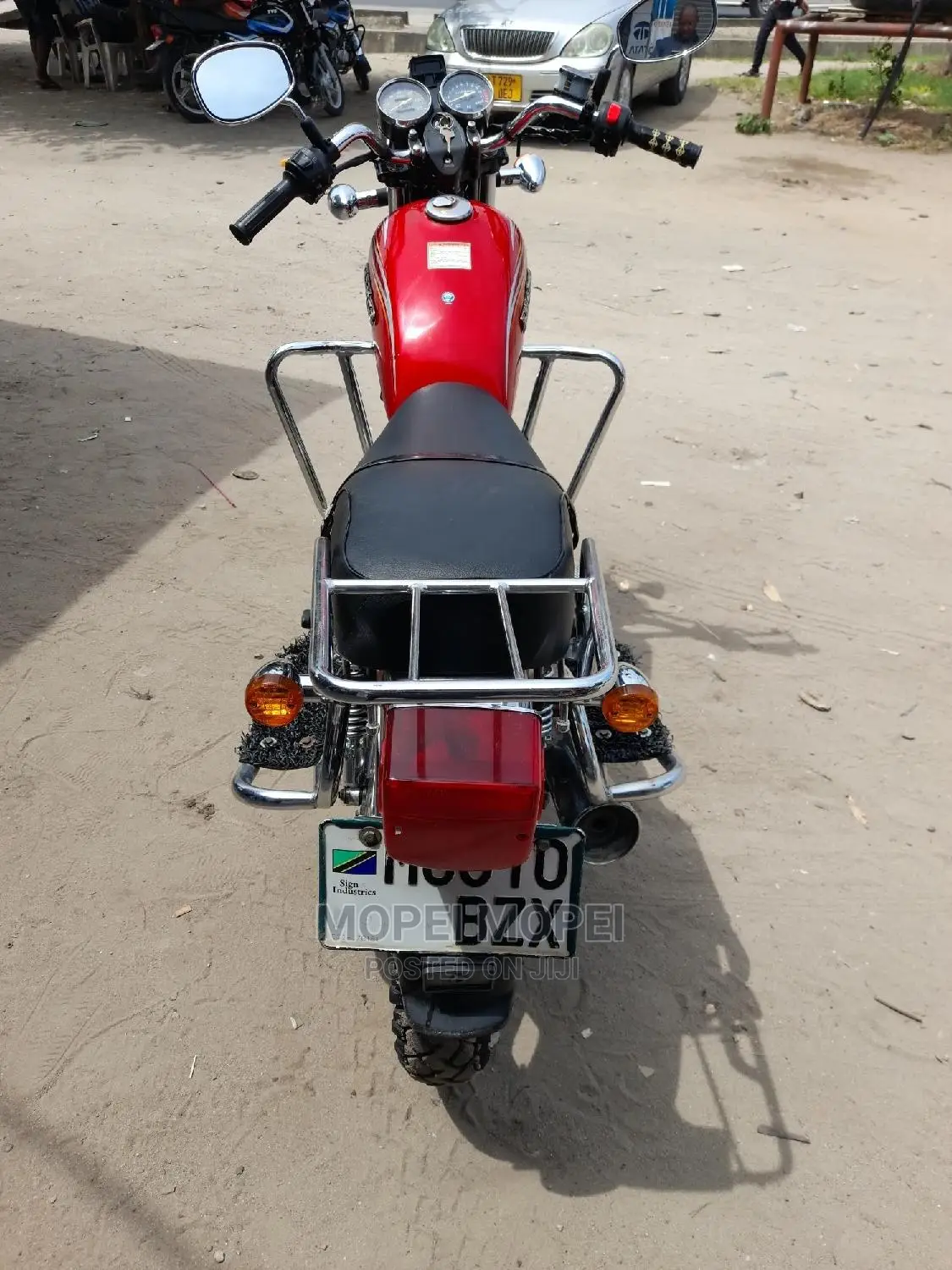 Haojue DK125 HJ125-30 2020 Red