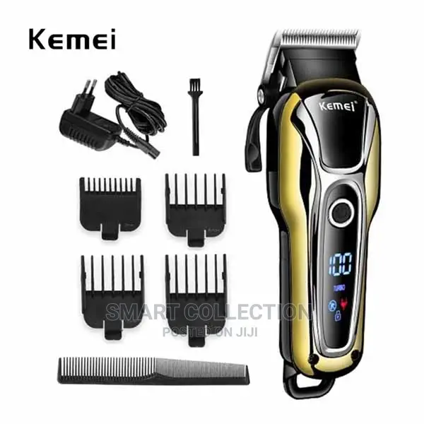 Kemei KM-1990 Rechargeable Classic Clipper With LED DISPLAY