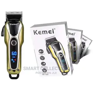 Kemei KM-1990 Rechargeable Classic Clipper With LED DISPLAY