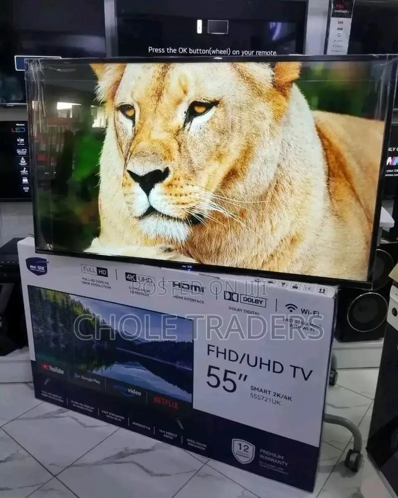 Mr.Uk 55 Inches LED Smart TV