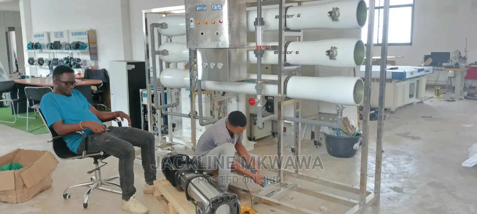 Water Treatment Machine Can Remove E