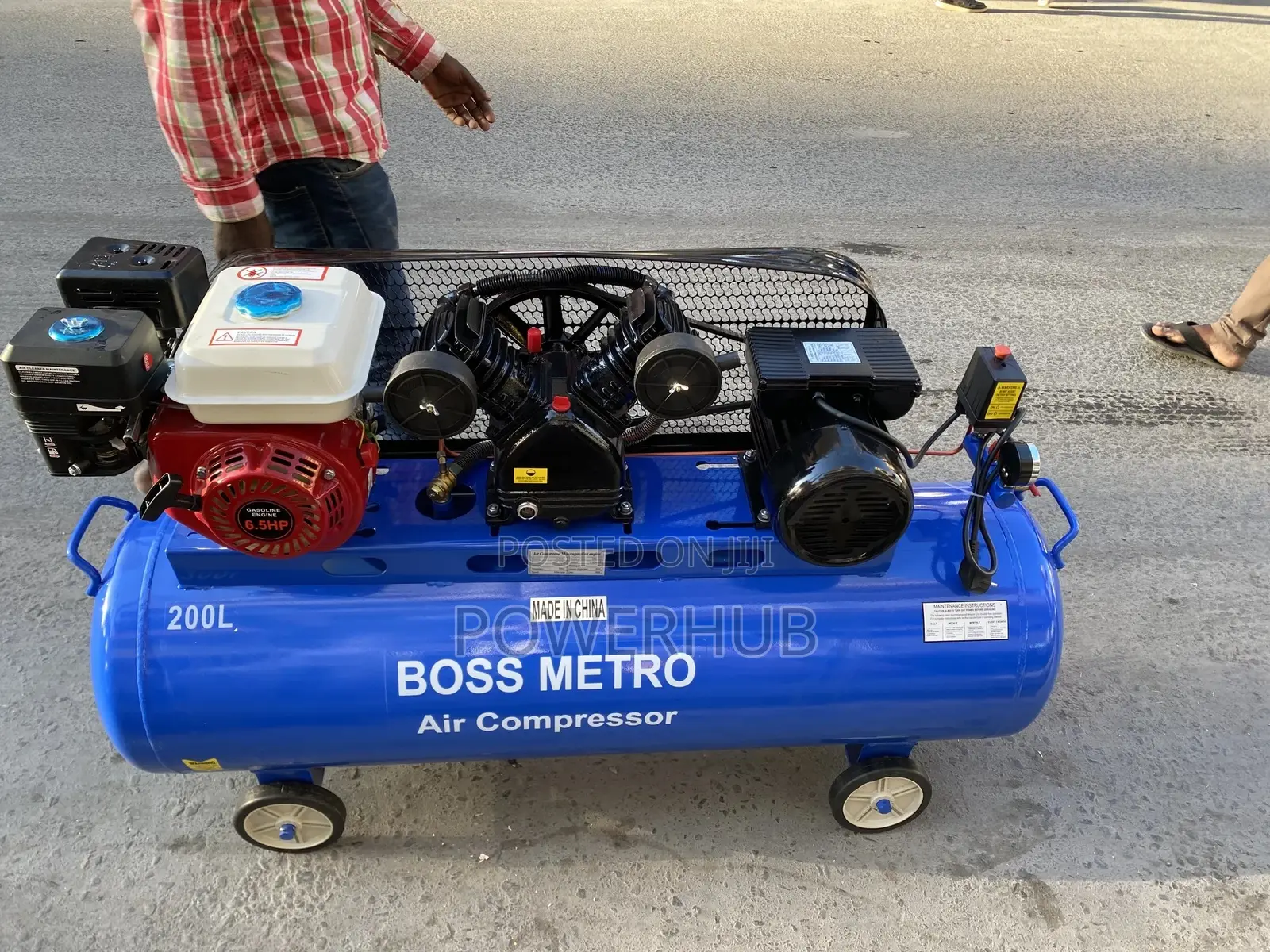 Compressor 200liter 2in1
