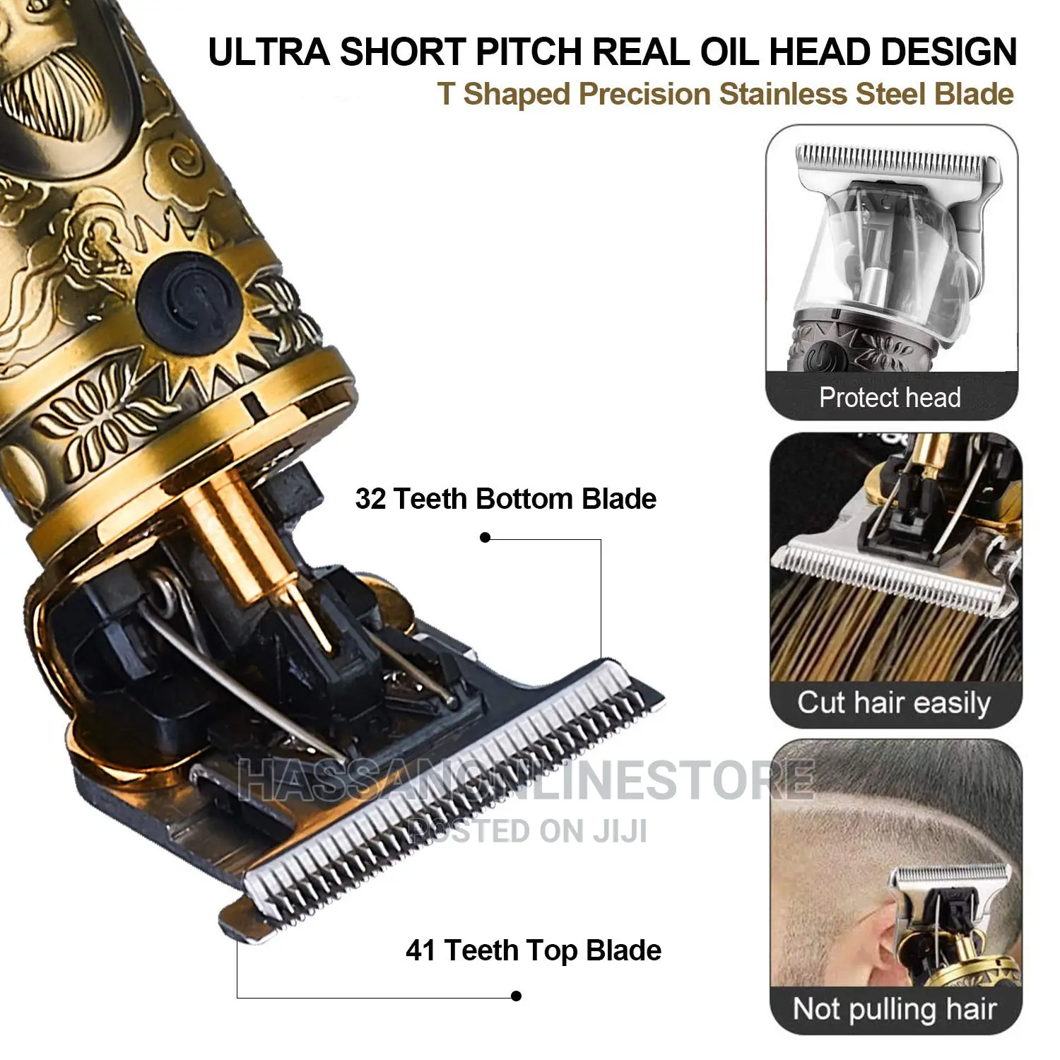 Suttik Hair Clippers For Men, Beard Trimmer