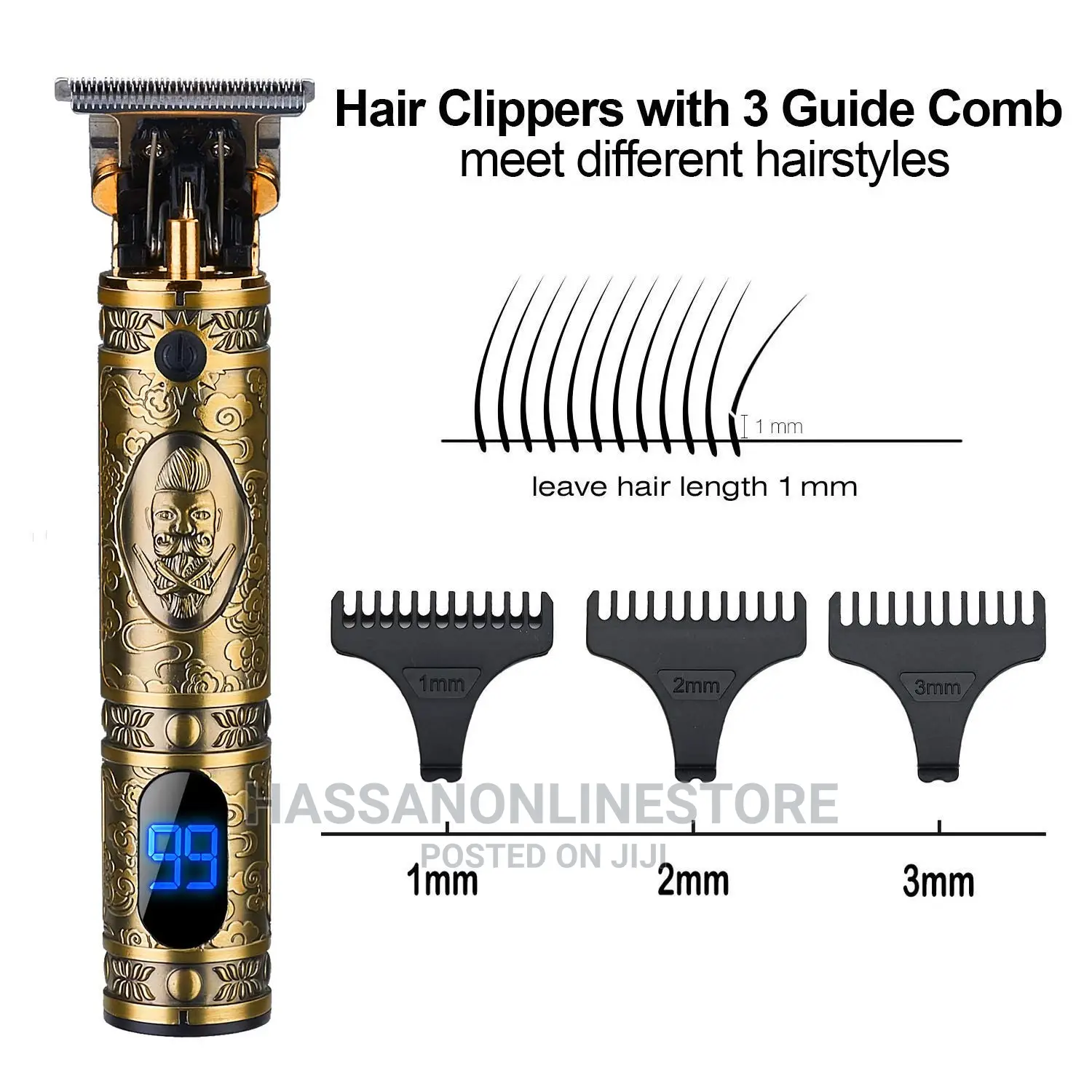 Suttik Hair Clippers For Men, Beard Trimmer