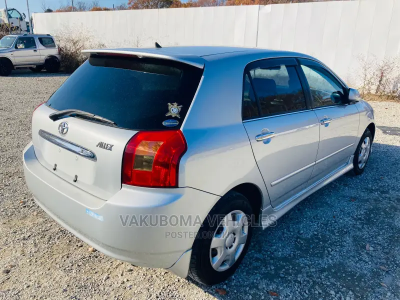 Toyota Allex 2001 Silver