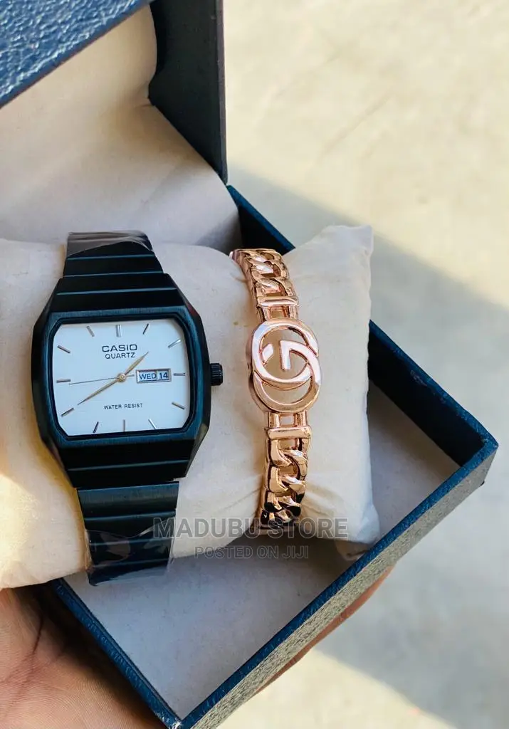 A Set of Watch + Bracelet