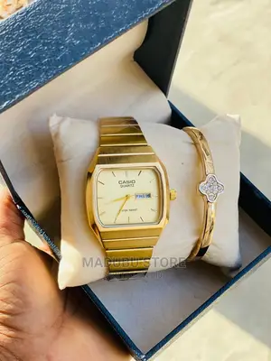 A Set of Watch + Bracelet